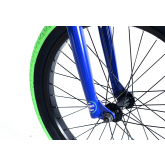 Rower BMX Academy Aspire 7 Dark Blue / Green