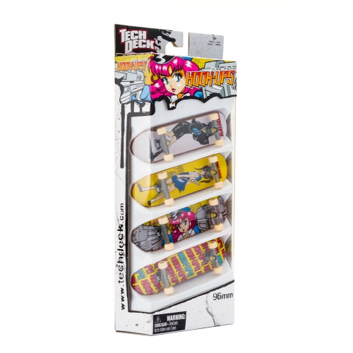 Zestaw 4 Pack Tech Deck Hook-Ups : Sklep AveBmx - rowery