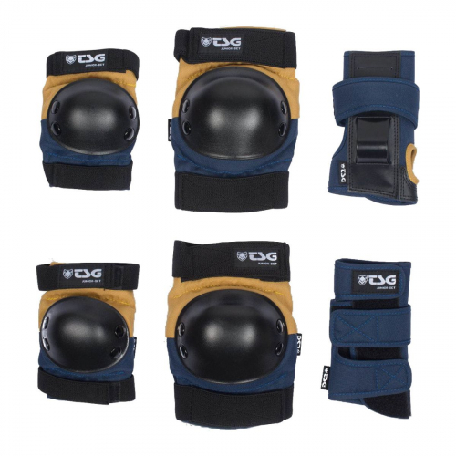 Zestaw ochraniaczy TSG Basic Set Blue / Yellow