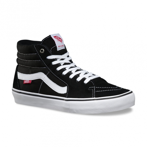 『HAMI VEN BLACK×SILVER』 Buty męskie Vans SK8-Hi (Mix Checker) Black/ True White