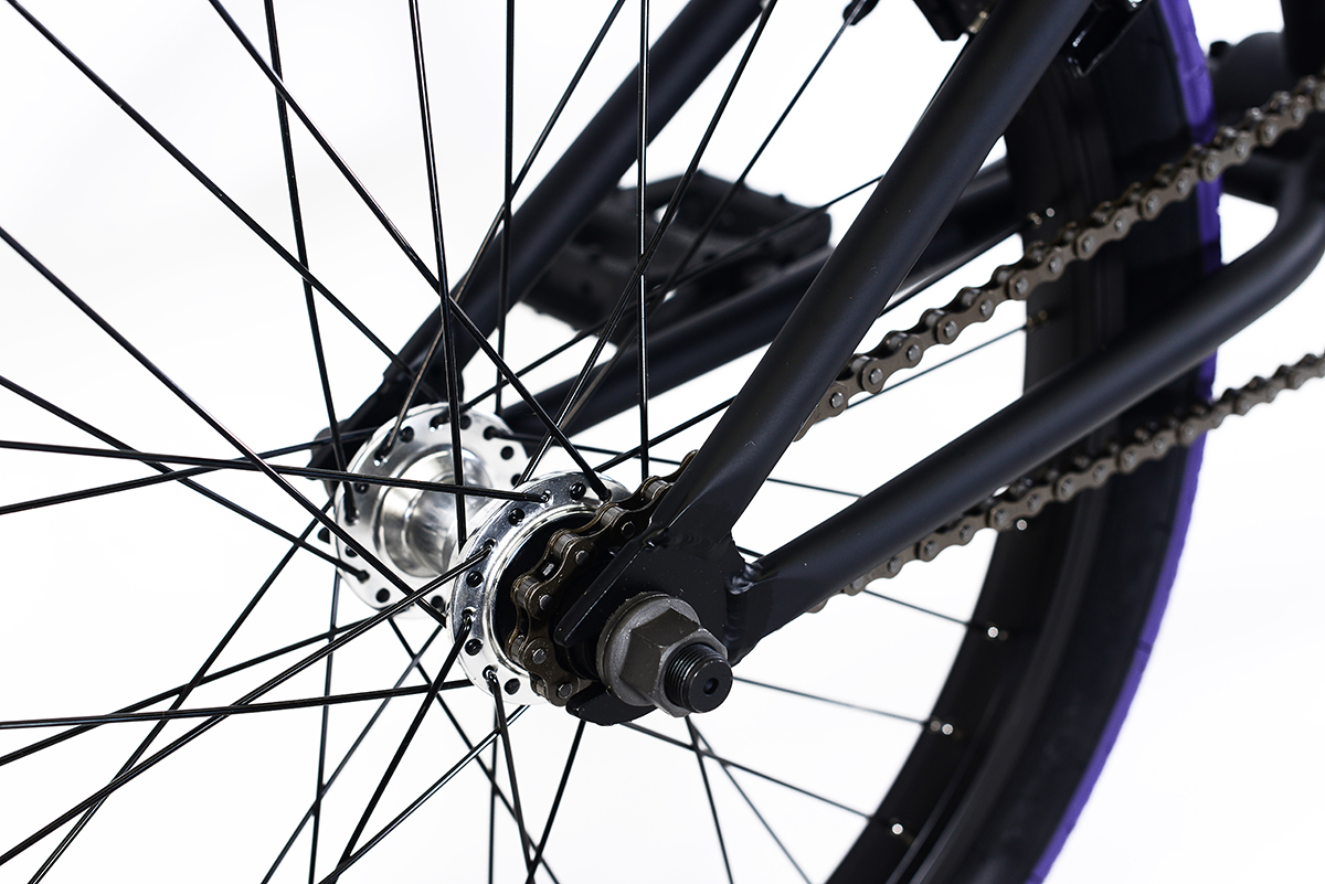 Rower BMX Academy Entrant 9 Matte Black / Purple : Sklep AveBmx ...