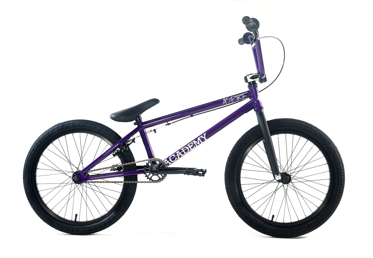 Rower Academy Aspire 2013 Purple Black Sklep AveBmx rowery cz ci i akcesoria BMX